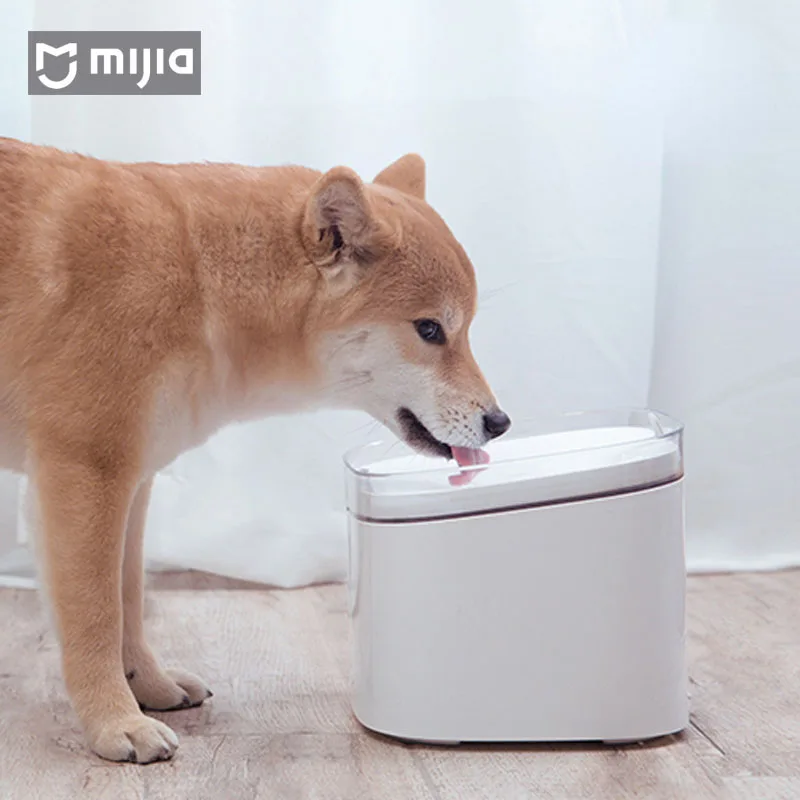 

Mijia Smart Pet Cat Water Dispenser 2L Large Capacity Water Automatic Circulating Filtration Flow Water Dispenser for Dog