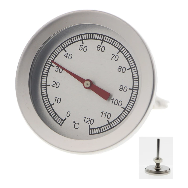 Bimetal Oven Thermometer Grill Smoker Pit High Temperature Resistance for Family Outdoor Traveling Cooking Together Tool