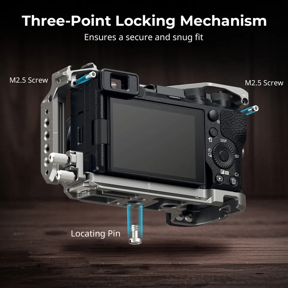 SmallRig HawkLock クイックリリースケージキット Sony A6700 用、複数