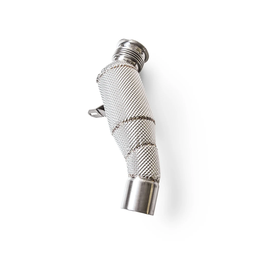 

Suitable for BMW 535I N55 3.0T 2011-2016 racing downpipe exhaust pipe stainless steel exhaust downpipe with heat shield