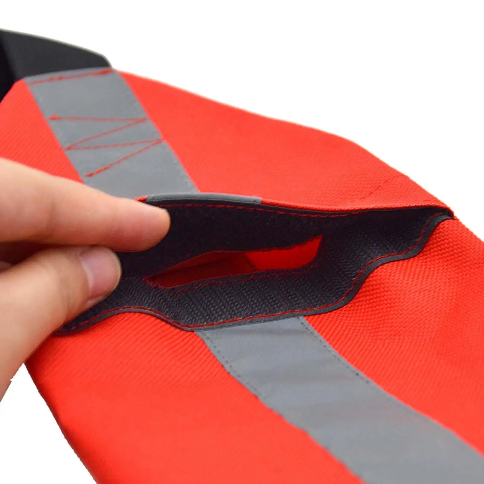 Travel Flag for Kayak Canoe Canoe Warning Flag Oxford Fabric Highly Visible Reflective for Fishing Boat Equipment