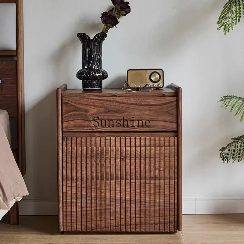 

Bedside antique bedroom hidden anti-theft safe cabinet simple and modern