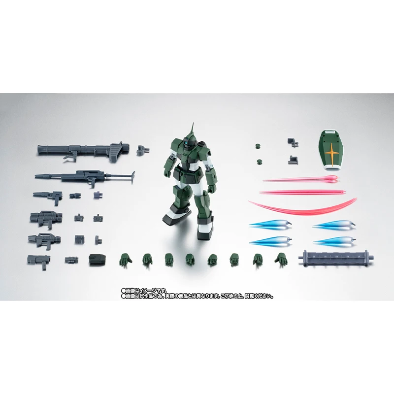 En Stock Bandai Robot Spirits RGN-79SC GM SNIPER JABURO DEFENCE FORCES Anime acción figura terminada modelo Kits juguete para regalo para chico