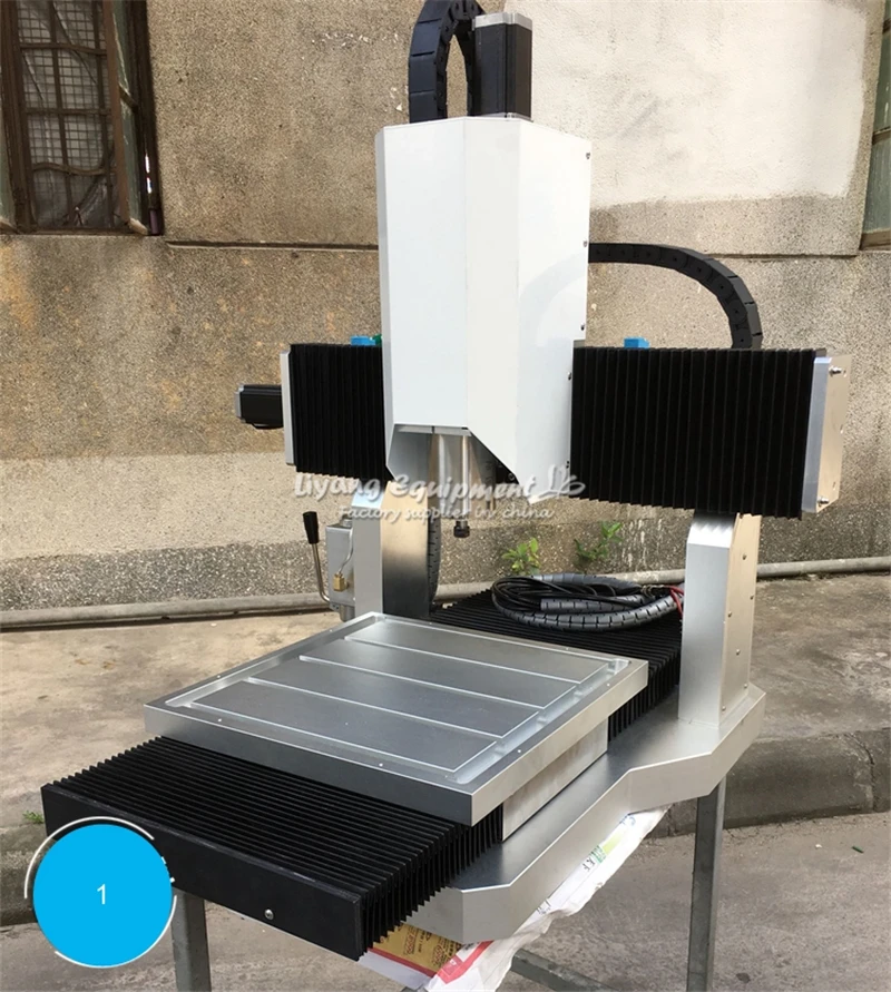 

Станок для гравировки и резки стали с ЧПУ, фрезерный станок 4040 из цельного алюминиевого сплава для гравировки печатных плат, фрезерования и сверления, 1.5 кВт, 2.2 кВт