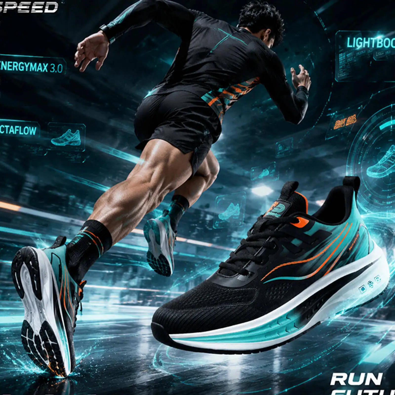 Brand Sneakers Man Light Casual Running Sneakers Male Hiking Shoes High Quality Men Fashion Mens Shoes Thick Soft Soled Sneakers