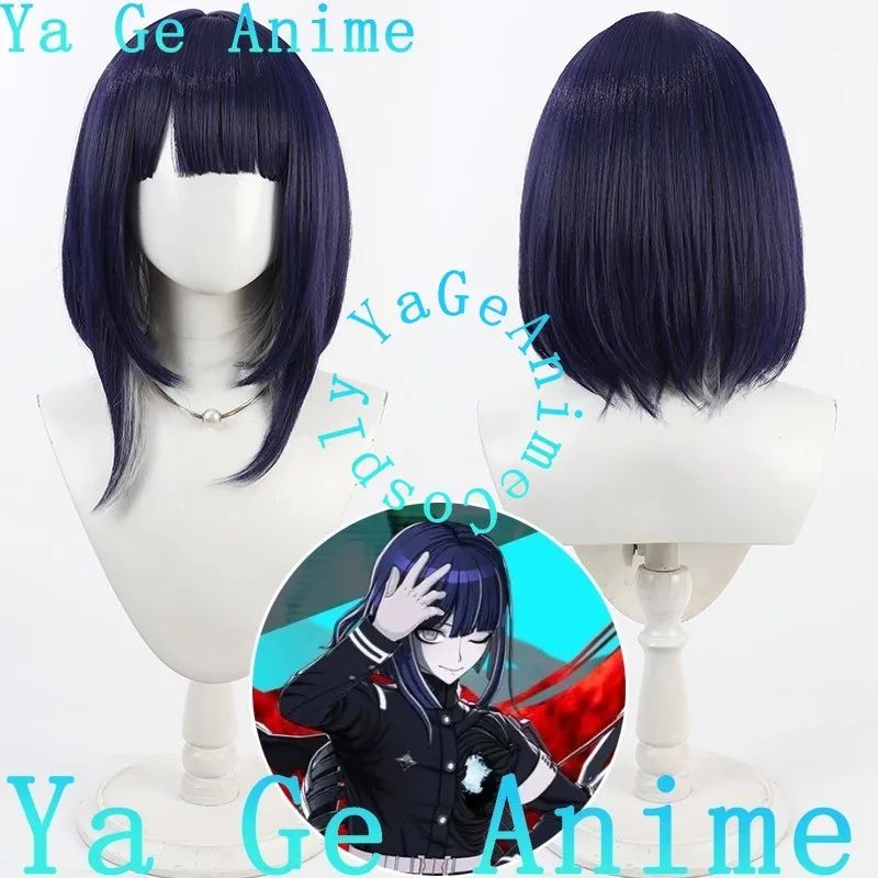 

In Stock Fast Shipping Hundred Days War Tsukumo Koma Cosplay Wig Final Defense Academy Anime Comic Reality Show Synthetic Wig