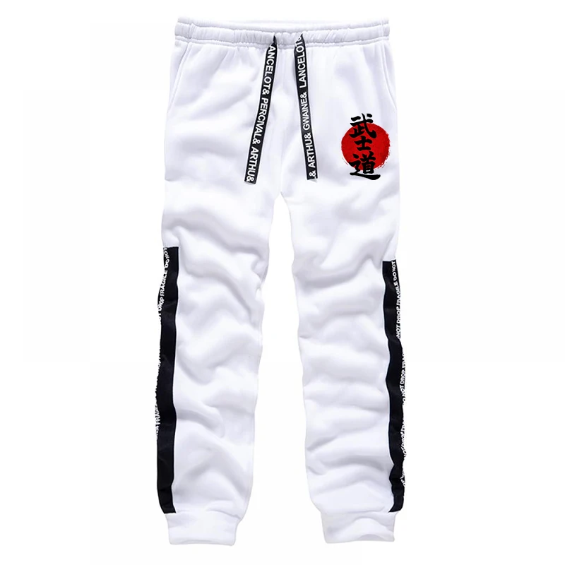 Japanische Bushido-Druck-Hoodies, Jogginghose, 2025, heißer Verkauf, Herren-Trainingsanzug, Kapuzen-Sweatshirts, Jogger-Hose, urbaner lässiger Pullover – Detail 4