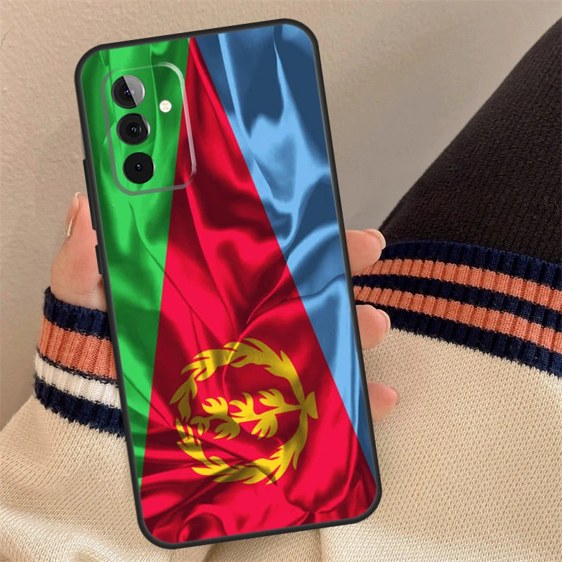 Eritrea Flag Cover For Samsung Galaxy A12 A13 A14 A54 A53 A52 A34 A33 A32 A24 A23 A22 A51 A71 Phone Case