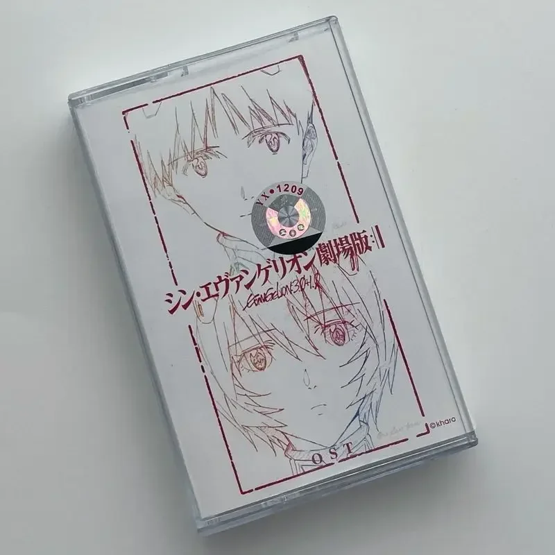 EVANGELION Eva One Last Kiss Music Tapes Anime Music Magnetic Tape Cartoon Men Women Collecting Record Toys Commemorative Gift