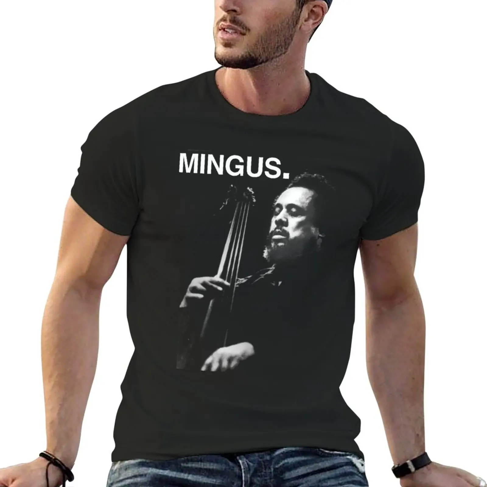 

New Charles Mingus Essential T-Shirt korean fashion animal print shirt for boys workout shirts for men