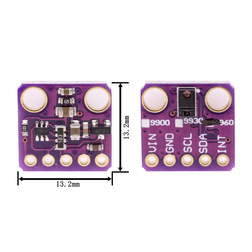 Picture 6: GY-9960-LLC APDS-9960 RGB And Gesture Sensor Module 3V-5V IIC I2C Breakout For Arduino APDS-9900 Digital Environment
