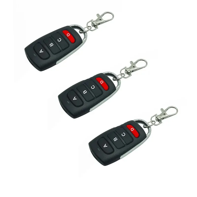 

1-5Pcs New 433mhz Universal Car Remote Control Key Smart Electric Garage Door Replacement Cloning Cloner Copy Remote