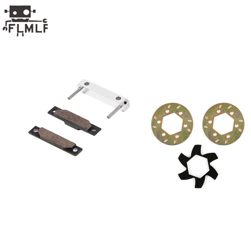 Remote Control Car CNC Metal Brakes Pad or Brake Disc Set for 1/5 Scale HPI ROFUN BAHA ROVAN KM BAJA 5B 5T 5SC SS RC Truck Parts