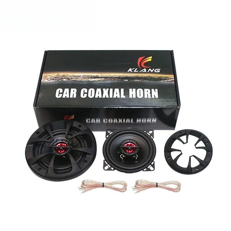 Stable Car Audio Modification Modified 10cm Medium and Low Full-tone Speaker Coaxial 4-inch Car Speaker