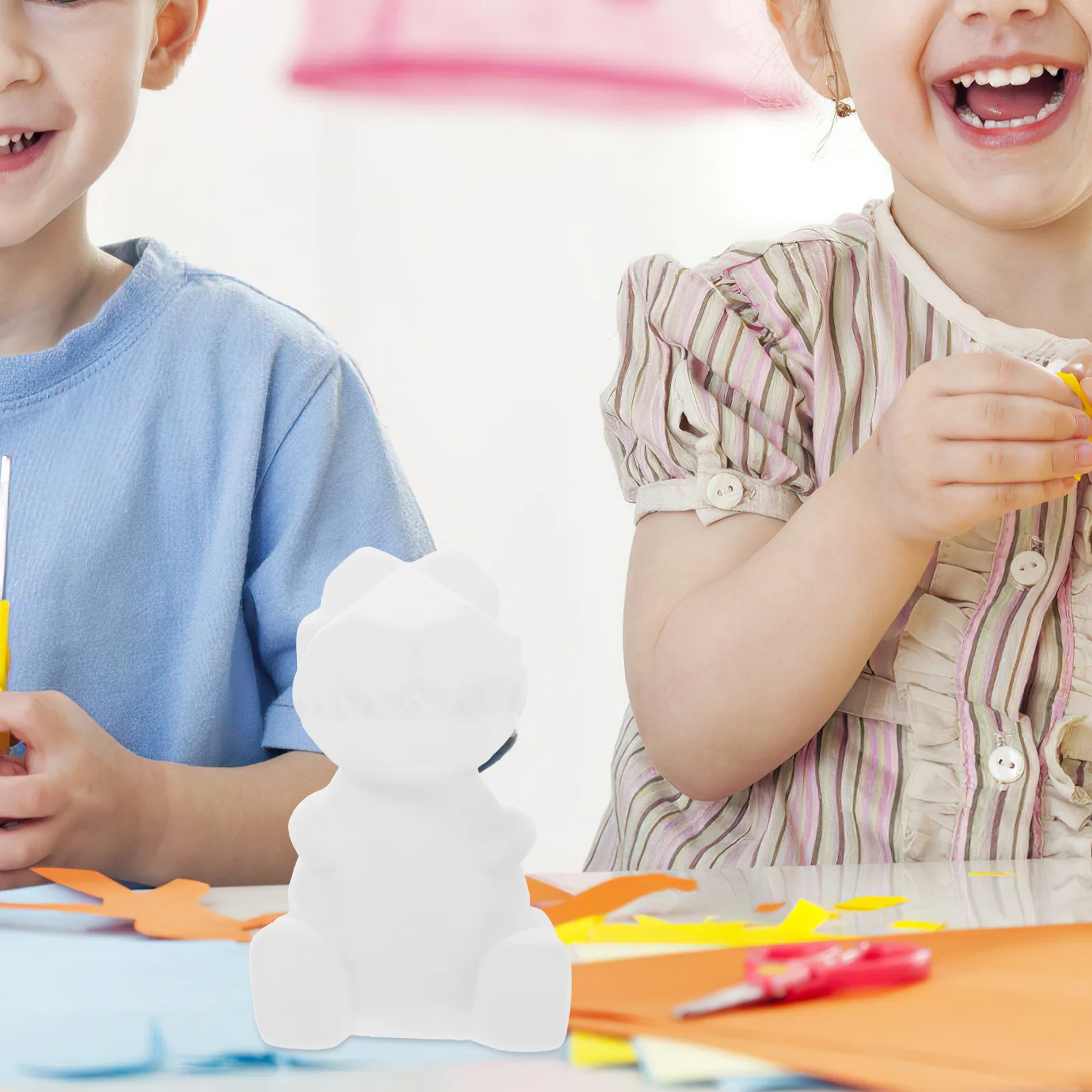 Zestaw do samodzielnego malowania lampki dinozaura DIY, geometryczna lampka nocna, kreatywne rękodzieło, artystyczna dekoracja, unikalna lampka stołowa do sypialni