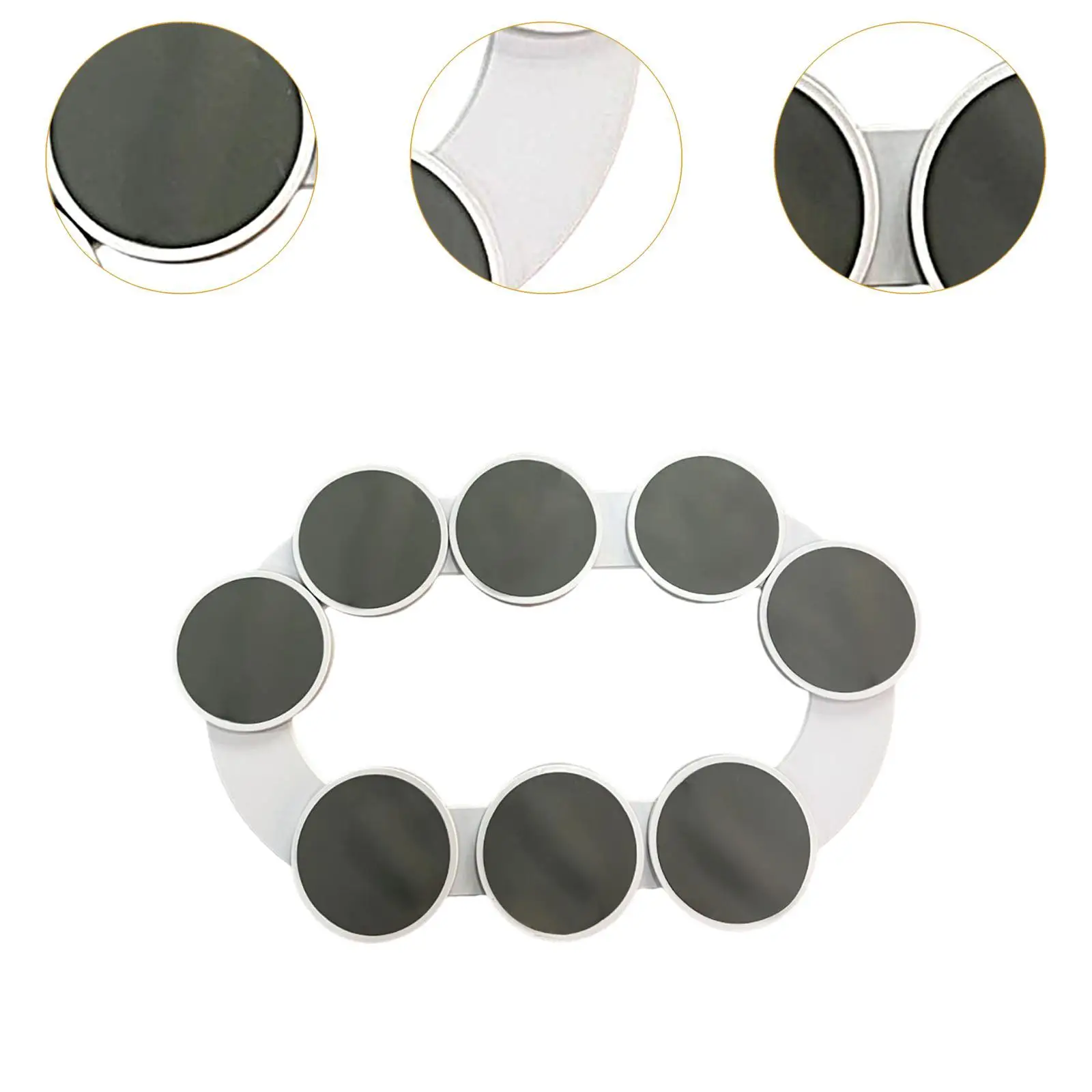 Swivel Dining Table Tray Durable Rotating Food Serving Turntable ABS Lazy Susans Platter for Household