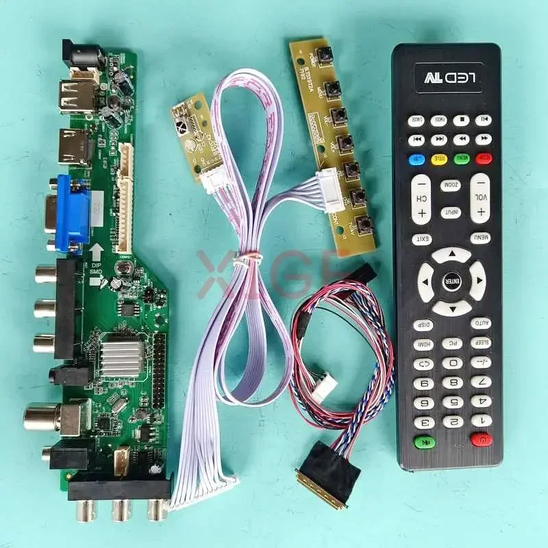 For LP156WF2-TLA1 LP156WFC-TLB1 Controller Driver Board DVB-T/C Laptop Screen 1920x1080 15.6