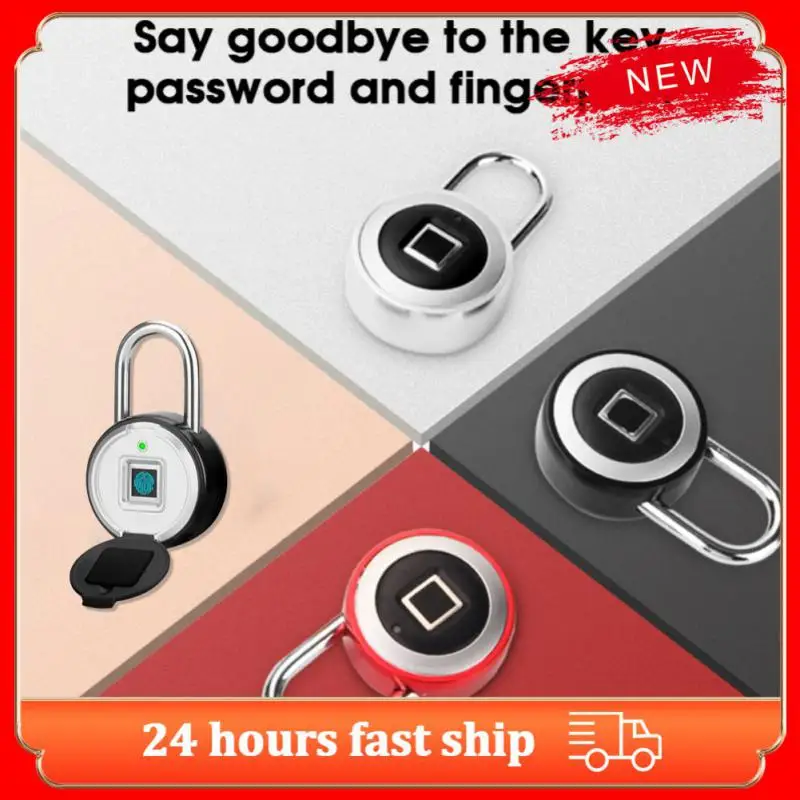 

Fingerprint Padlock Lock Usb Charging Tuya/smart Life Quick Unlock Bluetooth Waterproof For Luggage Case Smart Password Lock