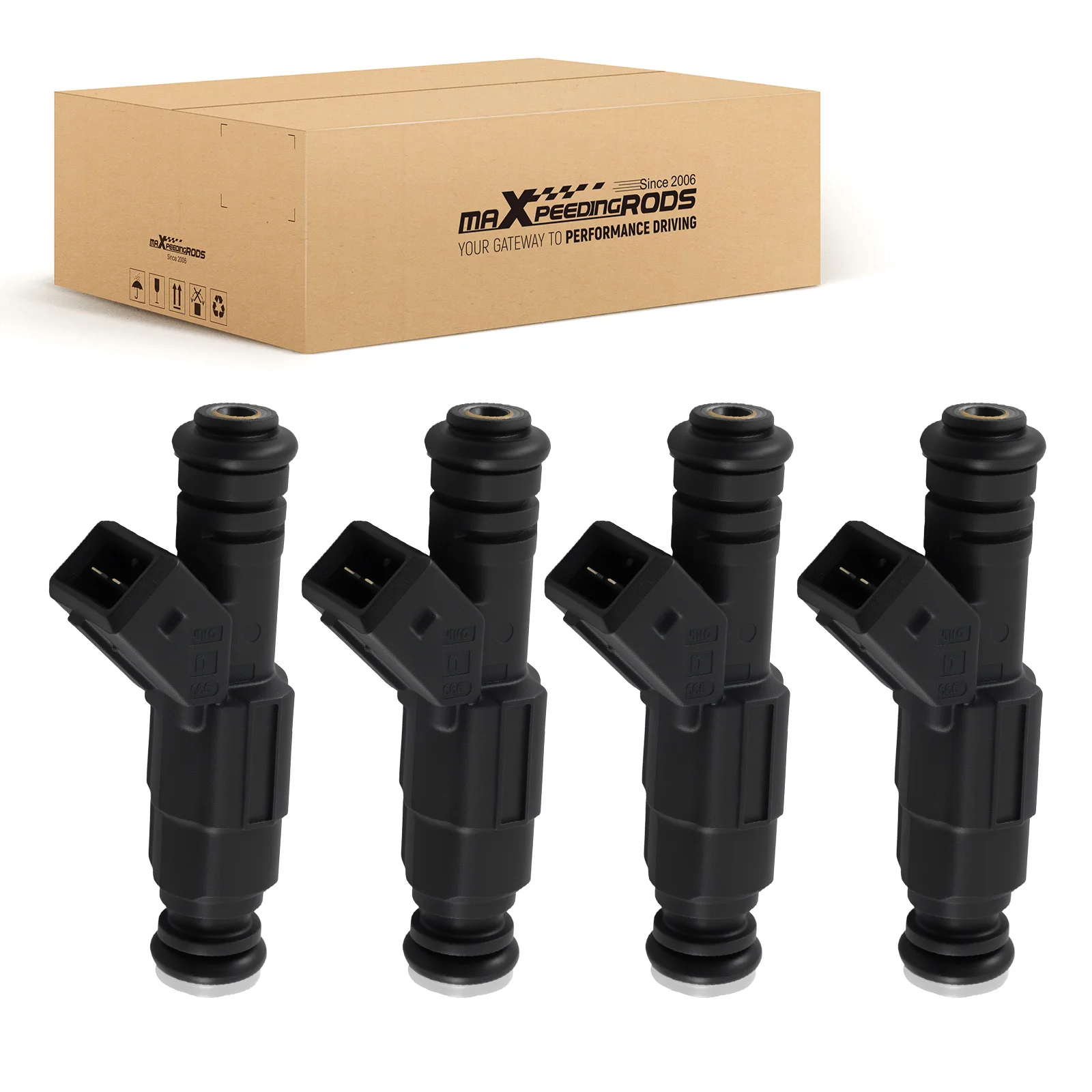 

4 Pcs MFI Fuel Injectors Set for Plymouth Neon 2.0L 1995-1997 Replacement New Kit