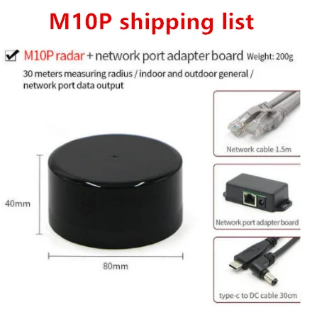 Imagem -02 - Lidar Sensor N10 Tof Alta-precisão Anti-reflexo Impermeável Robô Navegação Obstáculo Evitar Interior ao ar Livre M10 M10p