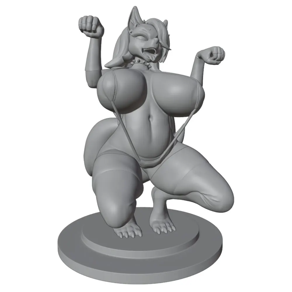 1/24=75mm--1/8=250mm Anime Character Statue GK Miniature 3D Printed Gray Model Figurine DIY Doll Model Unassembled And Unpainted