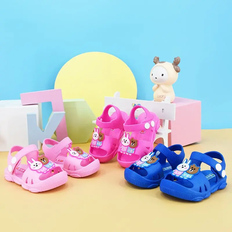Baby Sandals Boys and Girls Baby Toddler Shoes Non-slip Soft-soled Shoes 1-3 Years Old Sandals Summer Baby Shoes