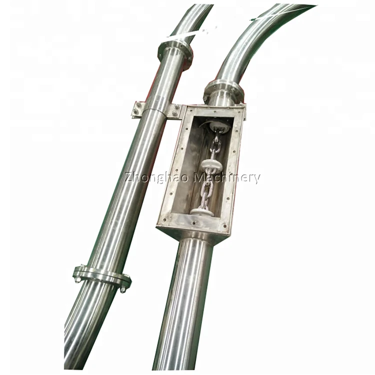 Stainless Steel Flexible Tube Conveyors Pipe Chain Conveyor Tubular Disc Cable Conveyor for Grain