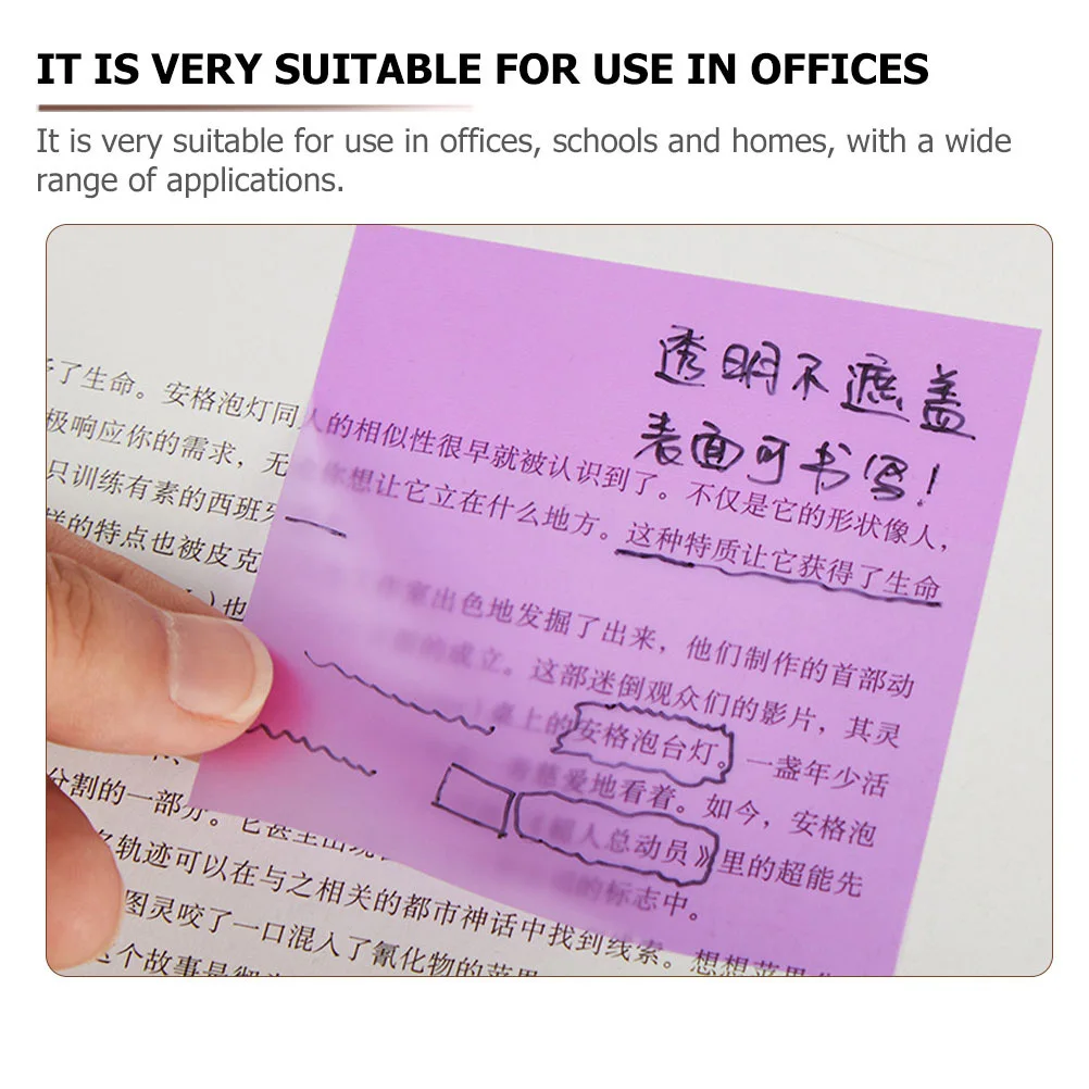 5Pcs 컬러 메모 패드 휴대용 소형 자체 접착 메모 스티커 학교 사무실 포스트 노트 포스트 패드