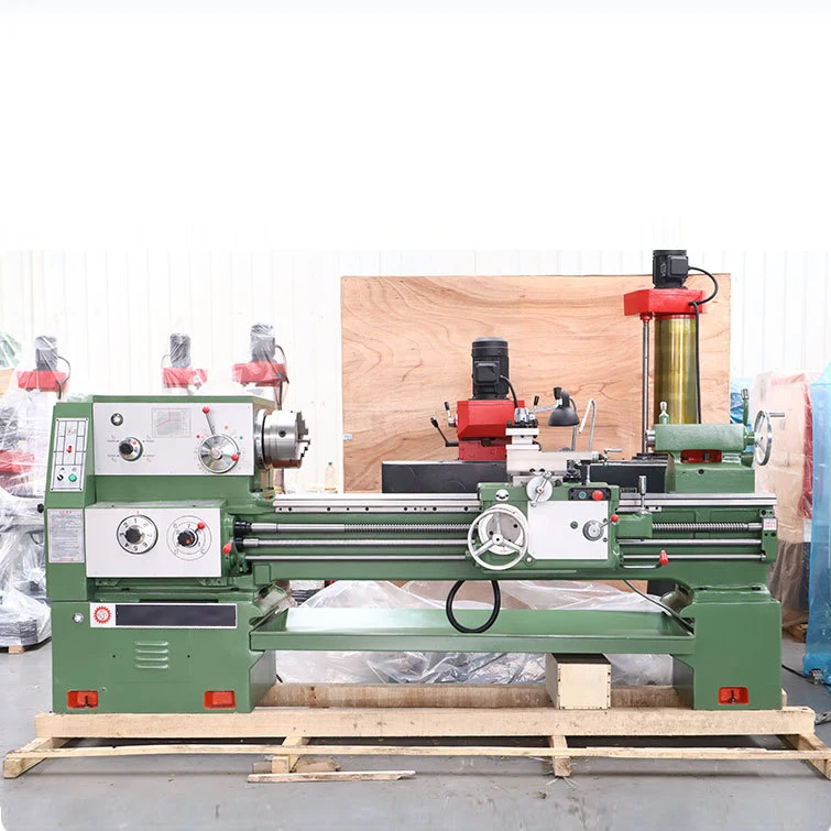 High Precision High Speed Medium Duty Multifunctional New Torno Bench Mechanical Turning Normal Metal Manual Lathe Machine Price