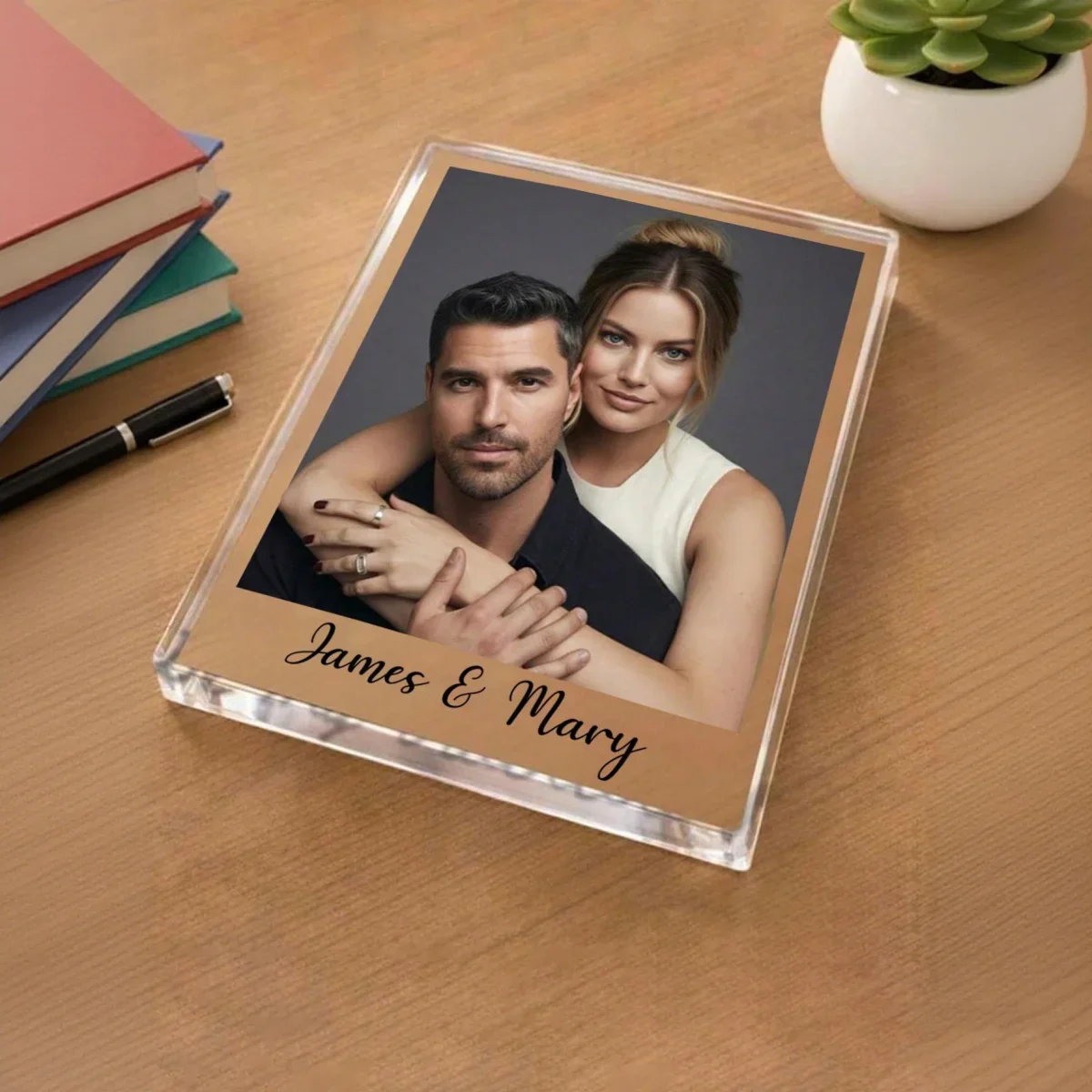 Customized Acrylic Photos, Personalized Photo Frames, Photo Gifts, Ideal Gifts, Suitable for Weddings, Anniversaries