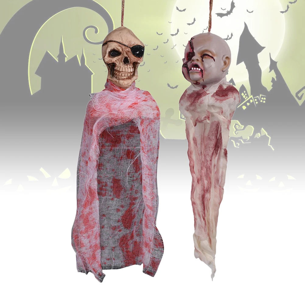 

Halloween Hanging Horror Pendant Scary Ghost Decorations Spooky Party Atmosphere Trick Prank Prop Outdoor Vivid Life