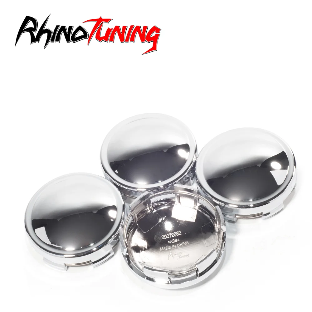 

RhinoTuning 2/4pcs OD 68.8mm ID 66.2mm Caps for Wheels Fit #S110-15 #PACER-4 #ARC-4 Exterior Accessories Tyre Rim Hub Cap Cover