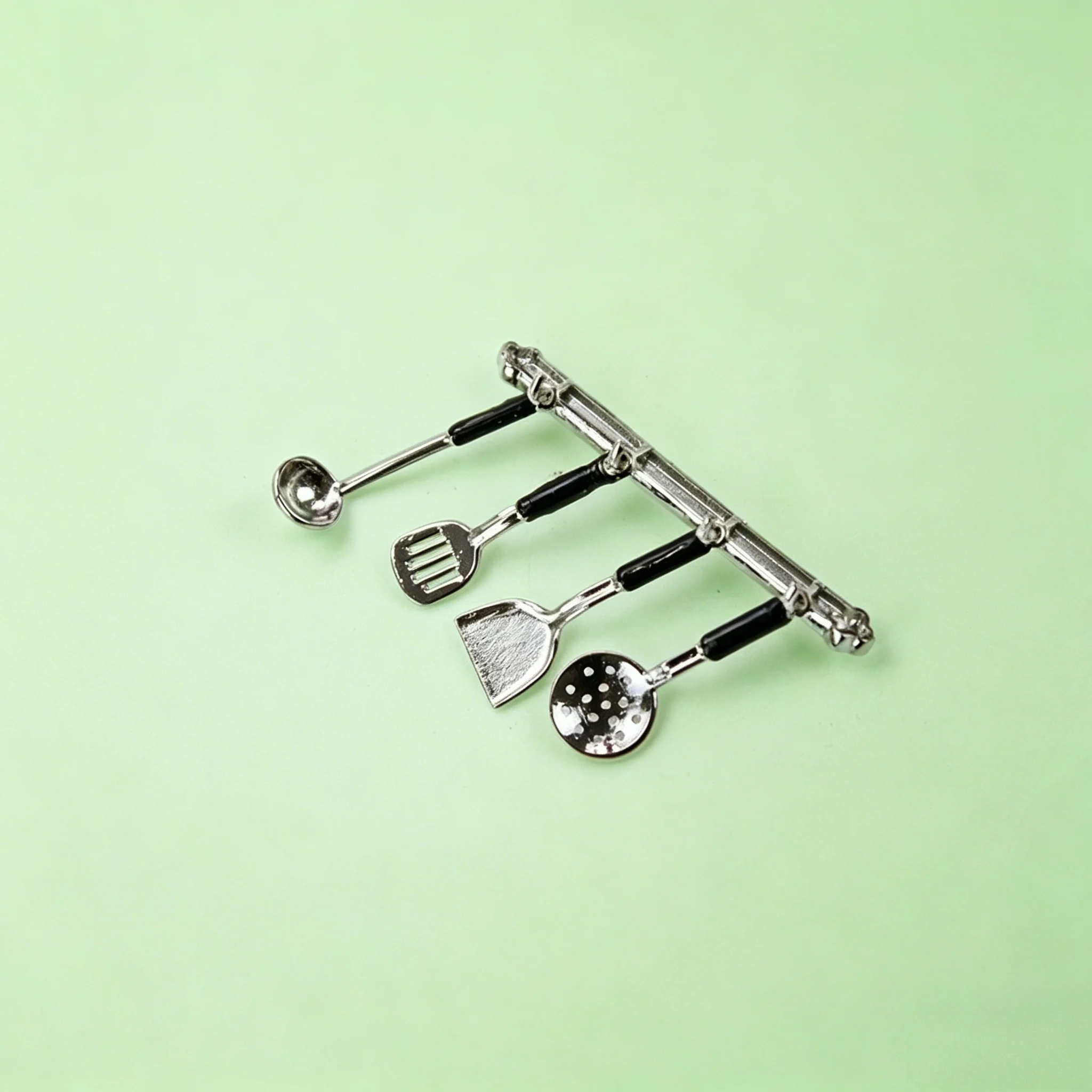 Dollhouse Miniature Gas Stove Burner, 1:12 Scale Kitchen Model & Blyth Doll Accessories