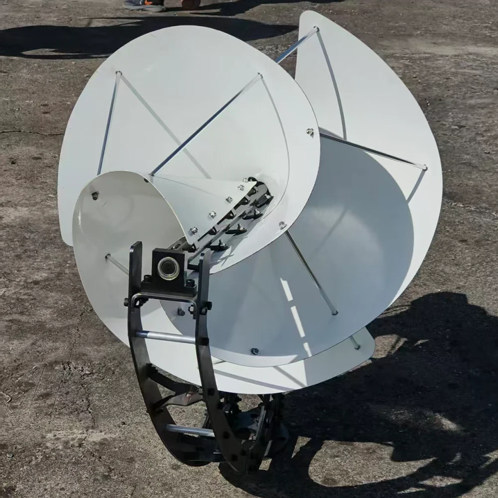 High Power 6KW Maglev Vertical Wind Turbine Generator 96V/120V/220V Low Noise & Vibration Suitable for High Wind Areas