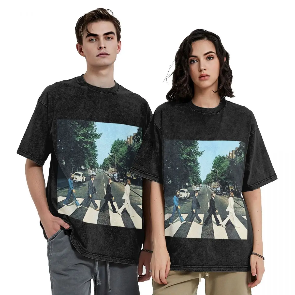 

The Beetlees Albums Abbey Road T-Shirt cheap stuff shirts graphic Blouse rapper graphic tees mens graphic t-shirts pack