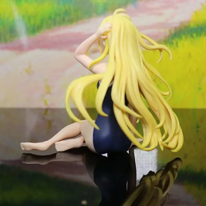 Figurka Anime czas lata renderowanie południowego dźwigu Xiaozhou tide siedzący kubek ciśnieniowy model figurki ozdoby pudełko ręcznie