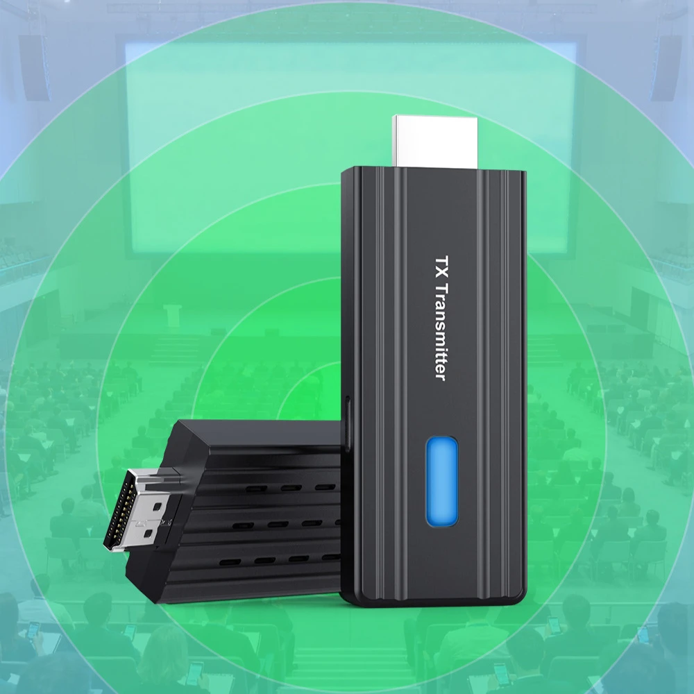 

Беспроводной видеопередатчик и приемник на 50 м, HDMI-совместимый удлинитель, адаптер для дисплея, кабель для зеркального отображения экрана для камеры