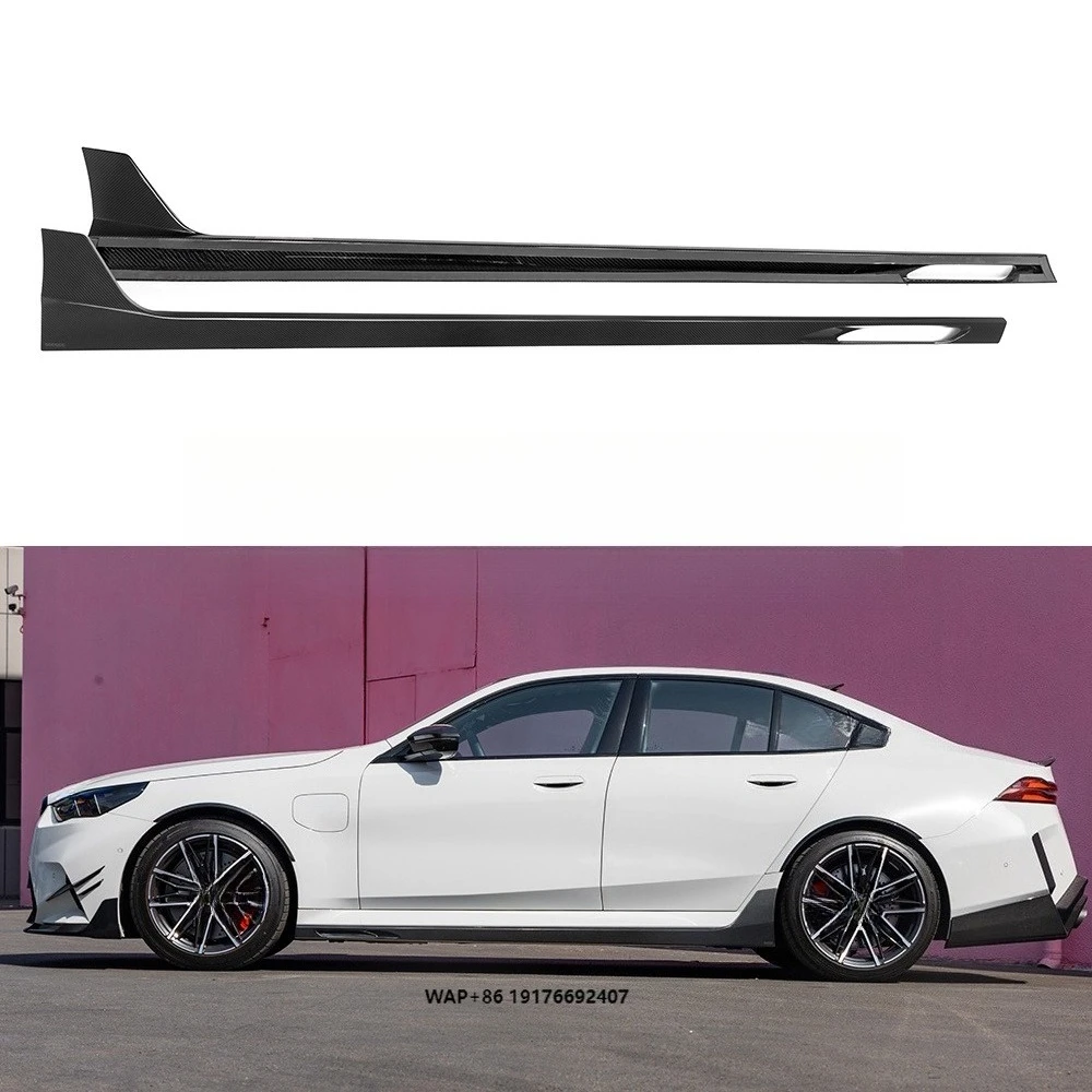 V2 Prepreg Carbon Fiber Side Skirt Extension for  M5 G90 G99 2024+