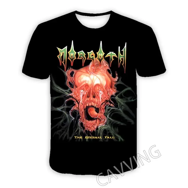 Morgoth Rock  3D Printed  Casual T-shirts Hip Hop Tee Shirts Harajuku Styles Tops Fashion Clothing  for Women/men