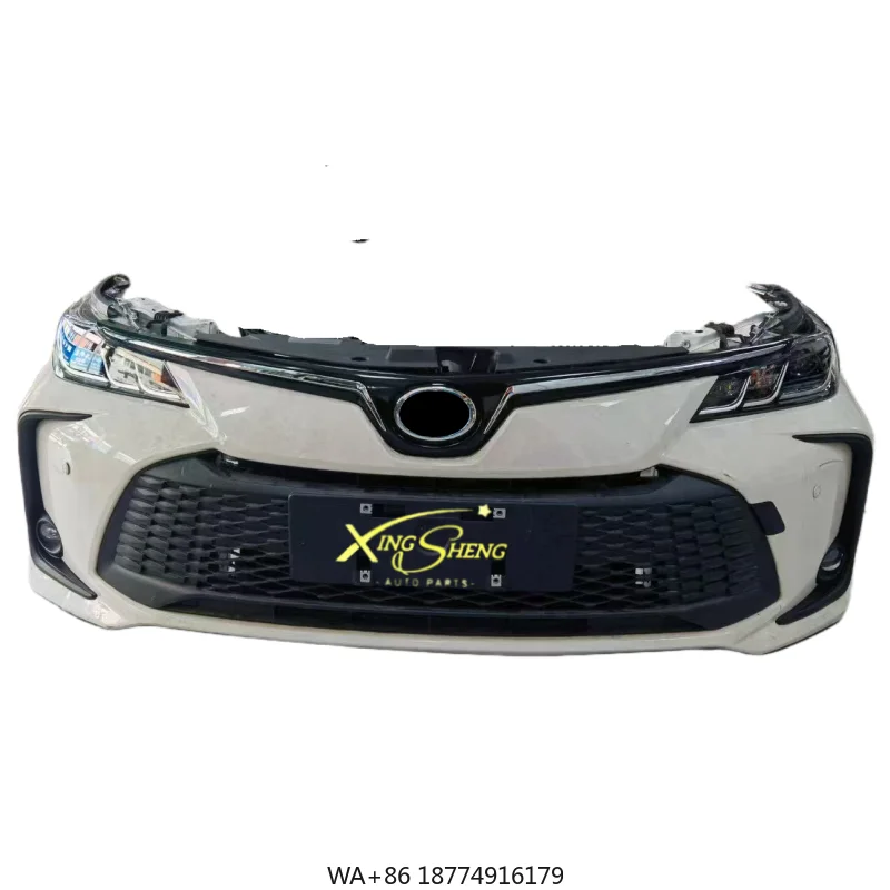 

Используемая полная решетка переднего бампера, панель крыла, радиальный радар, жгут проводов для Corolla