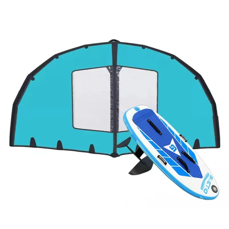 SUP Factory Wholesale Custom CE Wing Foil Board Hydrofoil Inflatable Sail Wingfoil Set Foilboard With Hydrofoil Surfboard