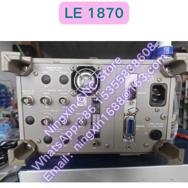 Second-hand Leader LE 1870 LE1870 Digital Processing Jitter Meter Functional test OK Fast delivery