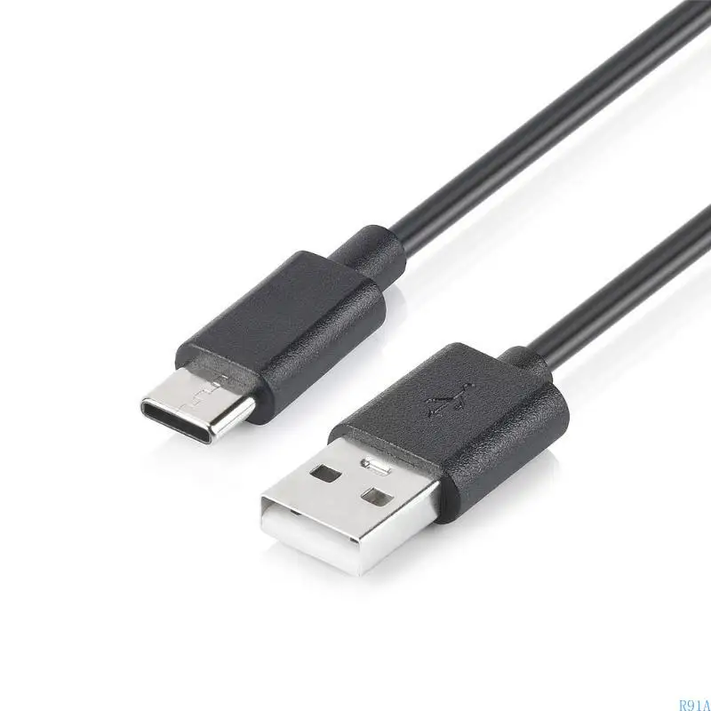 R91AコンパクトUSB C充電ケーブルUSBタイプCからUSB-A男性充電器ケーブルアクセサリー