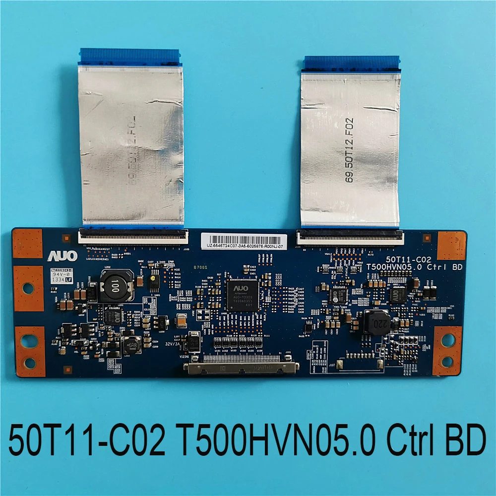 Genuine T-CON 50T11-C02 T500HVN05.0 Ctrl BD 55.50T12.C03 Logic Board is for UA46F5500AR UA46F5500AC UN50F5500AF UE50F5500AK TV