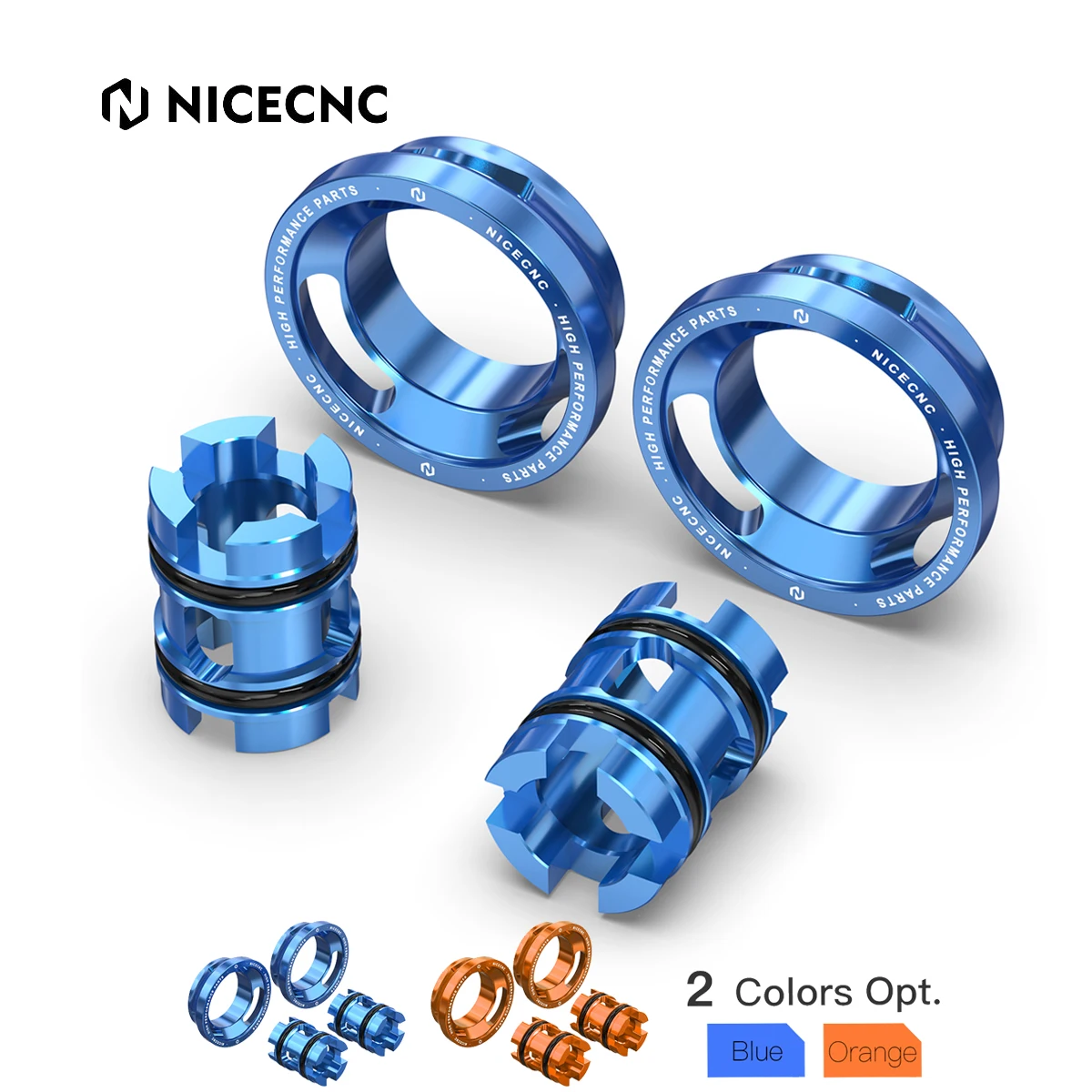NICECNC For Husqvarna TE 300 TE 250 FE 250 FE 350 FE 450 501 TE300i 2017-2023 For KTM EXC 300 Motorcycle Front Fork Lowering Kit