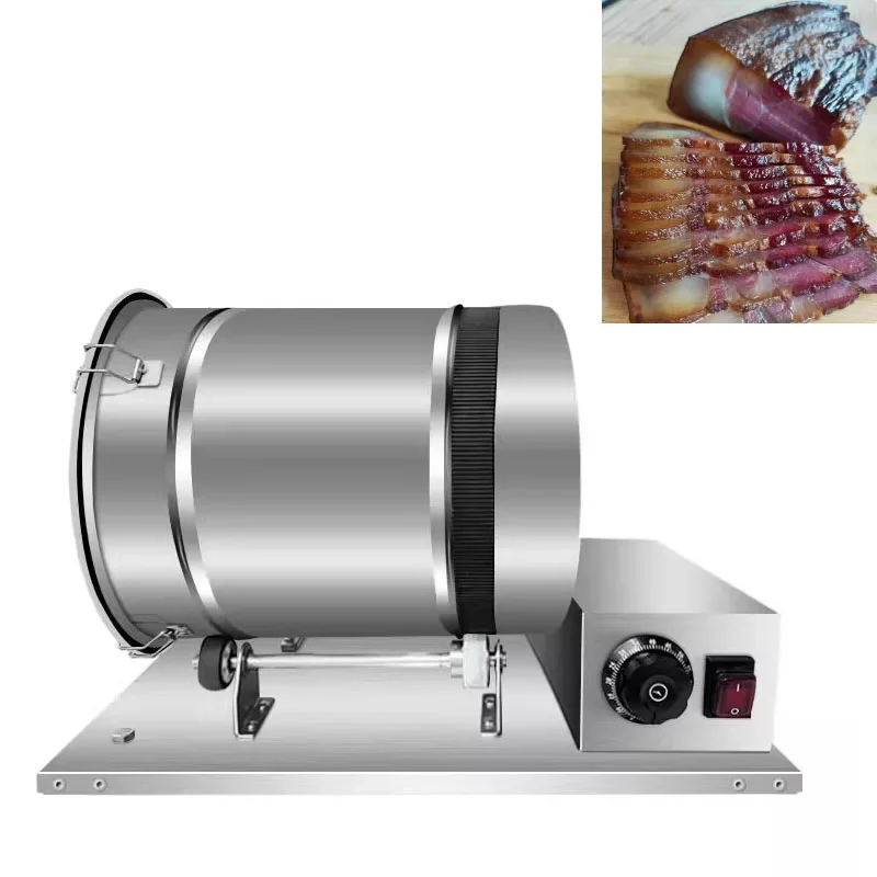 220V 40W  Automatic Meat Curing Machine Timing 304 Stainless Steel Barrel Meat Marinating Machine Small Marinating Machine