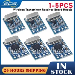 433MHZ Wireless Transmitter Receiver Board Module ASK/OOK Chip PCB SYN115/SYN480R Transmitter and Receiver Module for Arduino