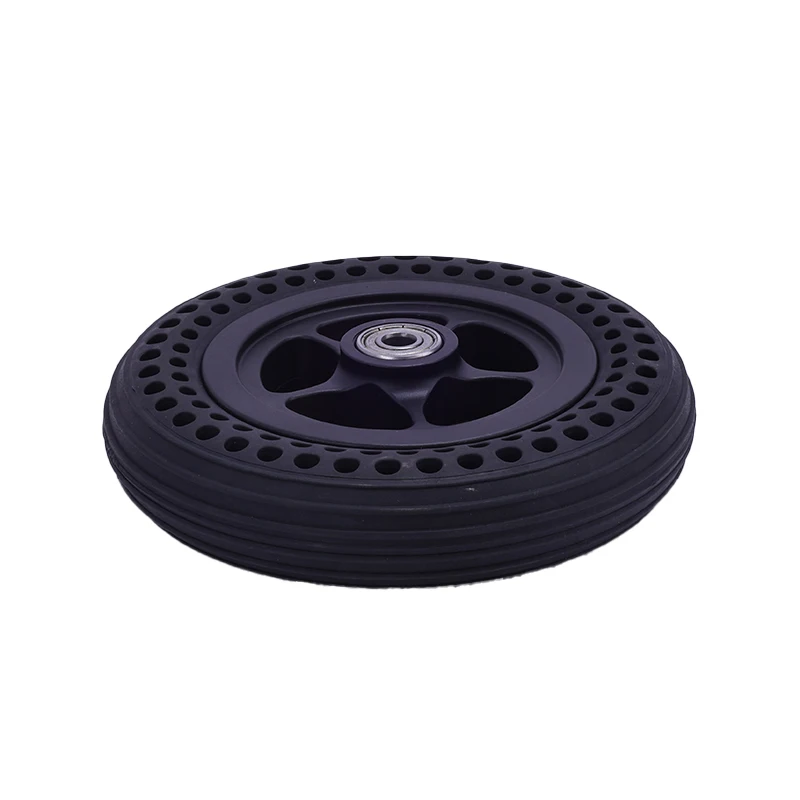 Universal 6x1 1/4 Solid Scooter Tire Fits 6-Inch Front Wheels Honeycomb Non-Inflatable All-Wheel
