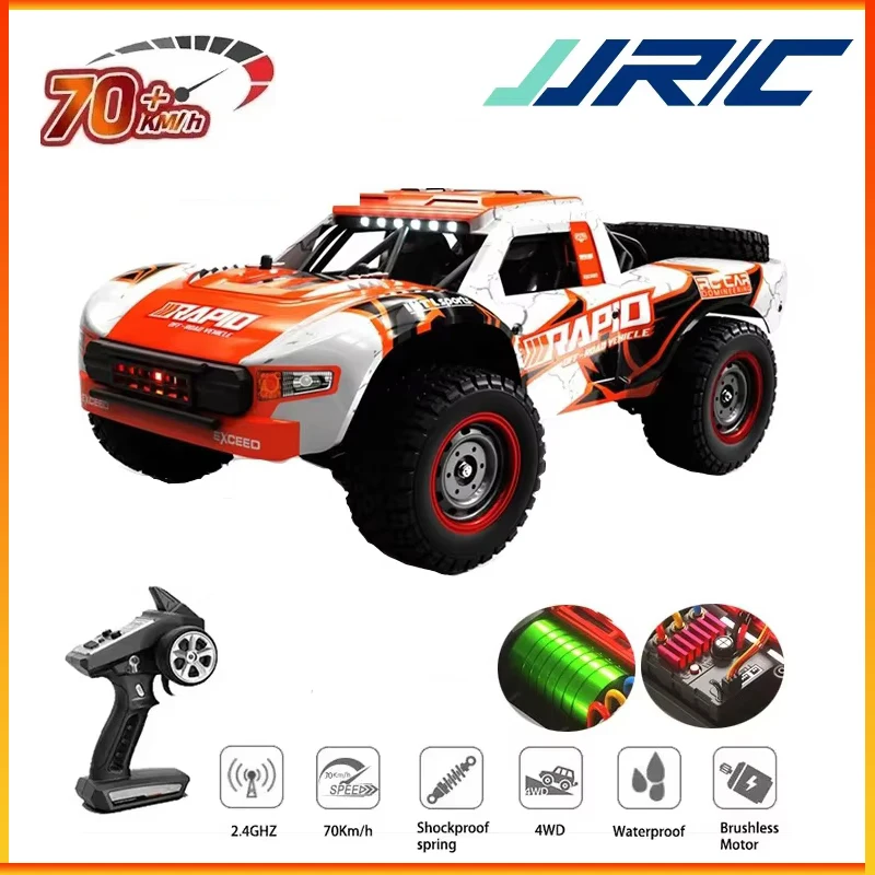 1/14 Q130 RC Cars Desert 4WD Off-road Truck 2.4G High Speed Car Racing Drift Remote ControlVehicle Toys for Boys Children JJrc