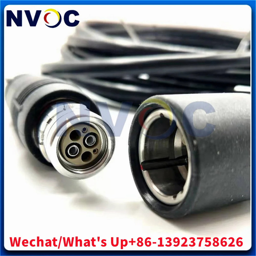 

80M 3K 93C SMPTE Hybrid PUW-FUW Plug&Socket Fiber Optic Cable For HDTV Broadcasting Camera Assemblies Without Roll/Reel/Coil